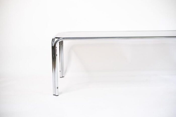 space age coffee table with smoked glass 1960s 7339