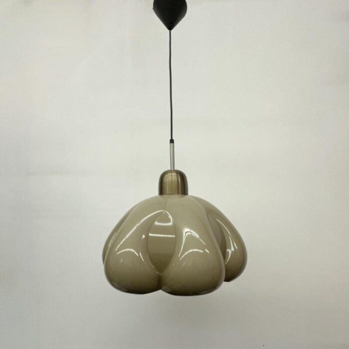 space age hanging lamp mushroom 1970s 0451