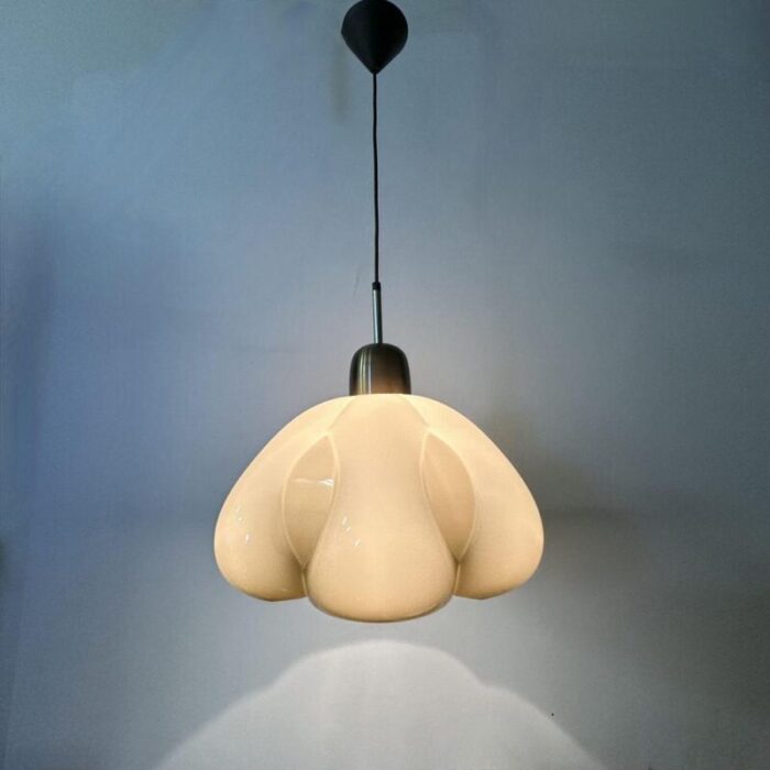 space age hanging lamp mushroom 1970s 4814