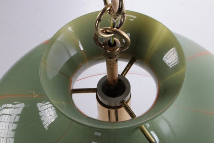 spage age murano glass hanging lamp from kaiser leuchten 4