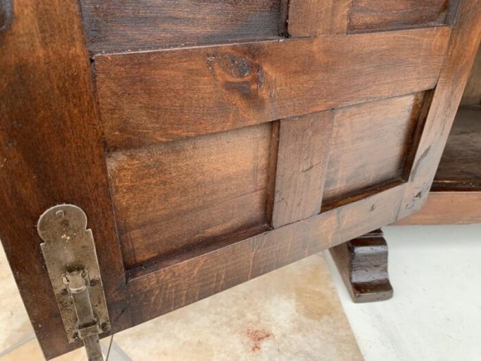 spanish chest of drawers in walnut 1920s 5887