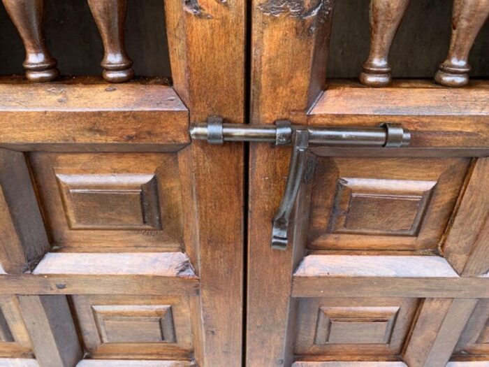 spanish chest of drawers in walnut 1920s 8926