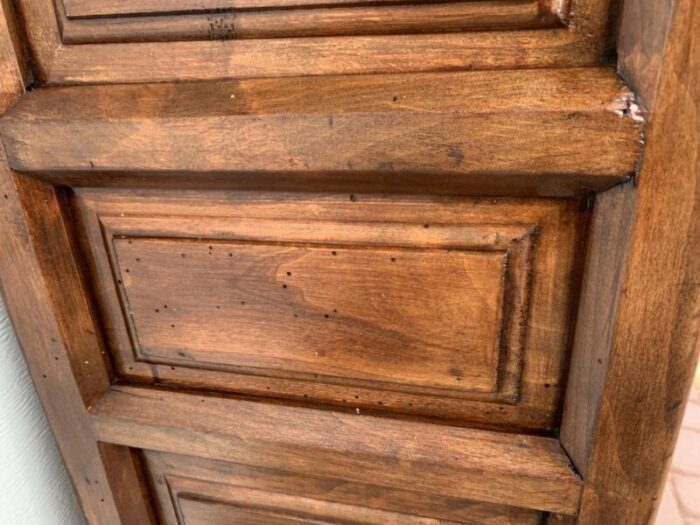 spanish chest of drawers in walnut 1940s 0493