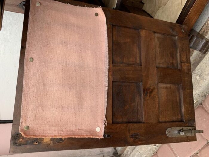 spanish chest of drawers in walnut 1940s 9621