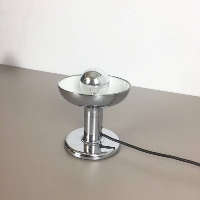 sputnik chrome table light from cosack lights germany 1970s 3