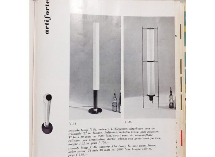 st 84 floor lamp by johan niegeman for artifort 1957 11