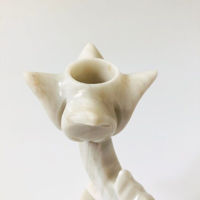 stone flower candle holder 4637