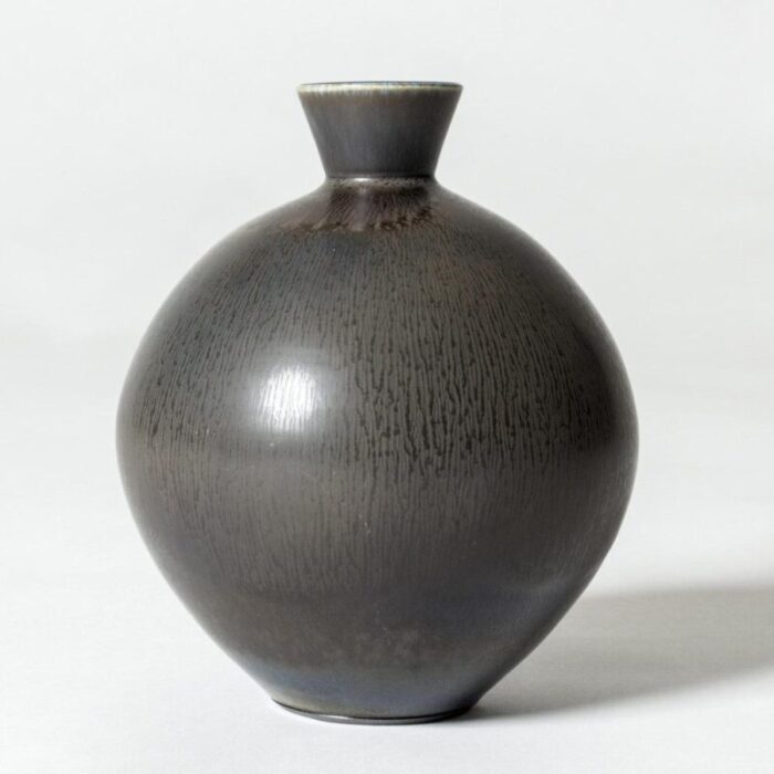 stoneware vase by berndt friberg for gustavsberg 1977 6276