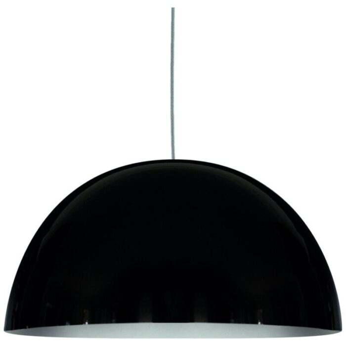 suspension lamps sonora large black by vico magistretti for oluce 1