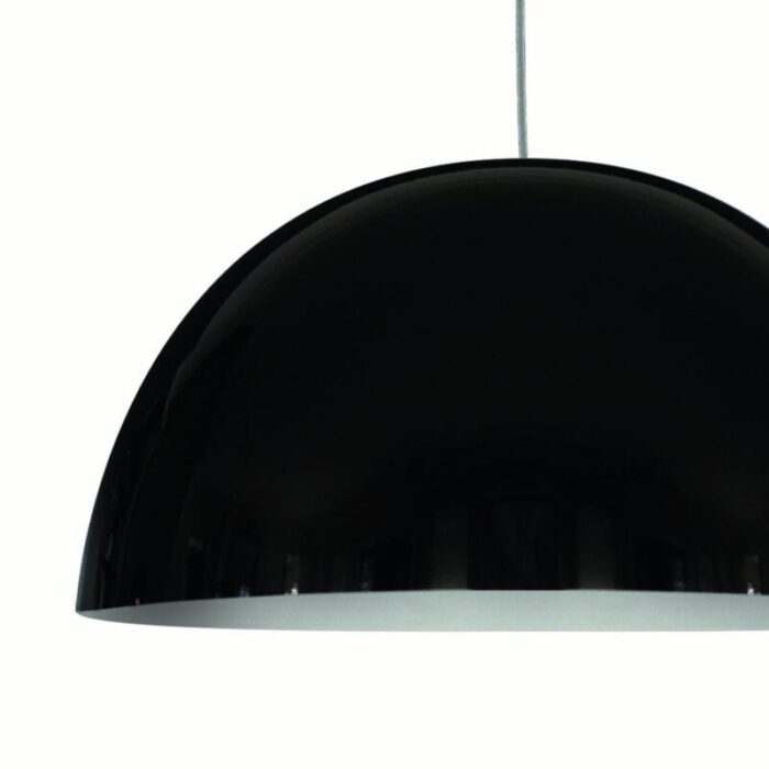 suspension lamps sonora large black by vico magistretti for oluce 2