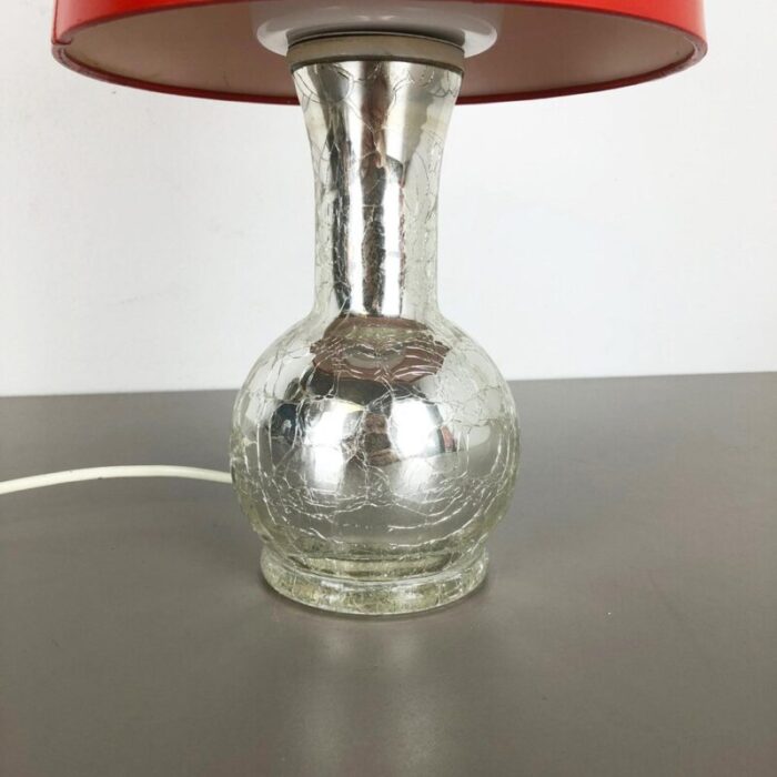 swedish glass table light by uno oesten kristiansson for luxus vittsjoe 1970s 3