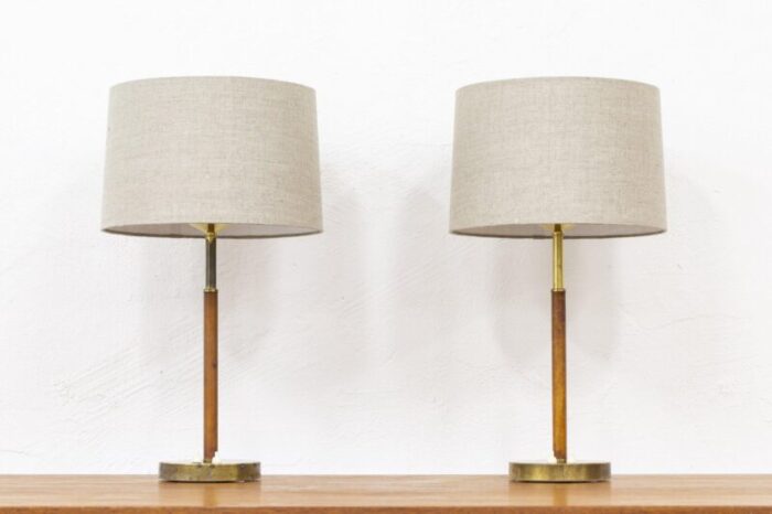 table lamps by bertil brisborg for nordiska kompaniet set of 2 2