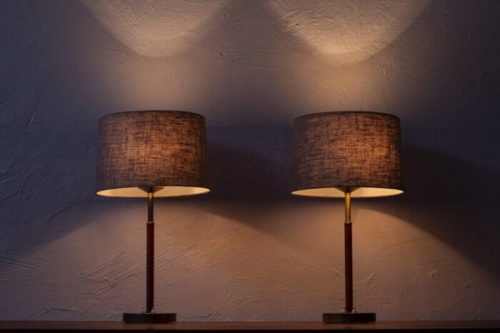 table lamps by bertil brisborg for nordiska kompaniet set of 2 3