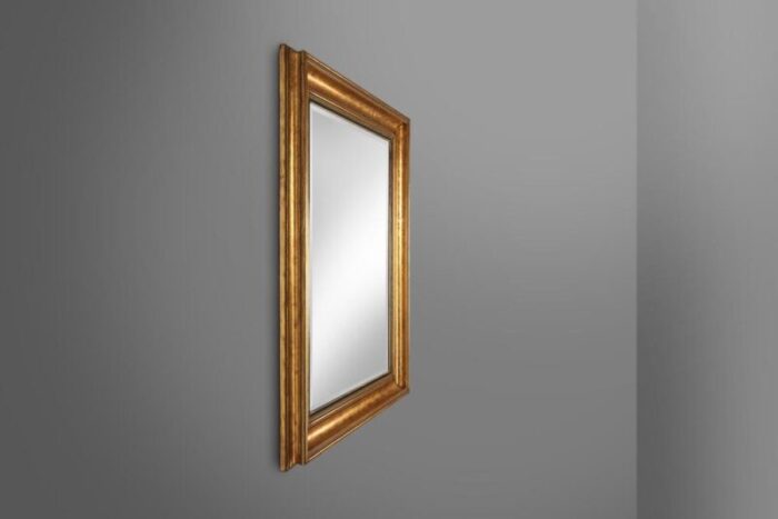 timeless gilded mirror in wood by deknudt belgium belgium 1960s 3284