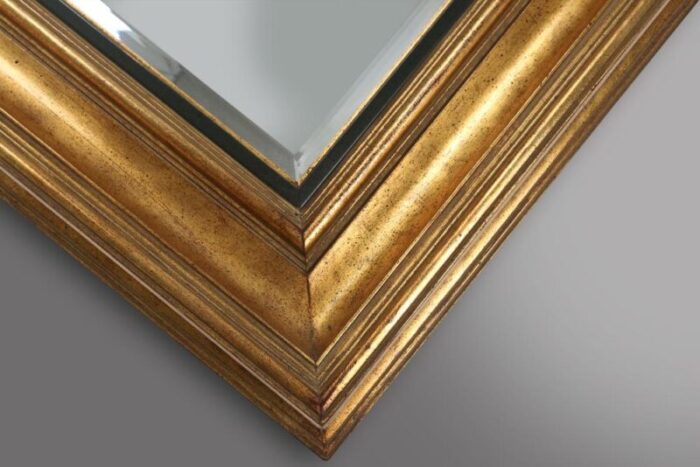 timeless gilded mirror in wood by deknudt belgium belgium 1960s 4393