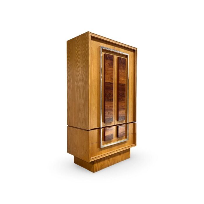 tobago furniture brutalist mid century modern armoire c 1970s 0113