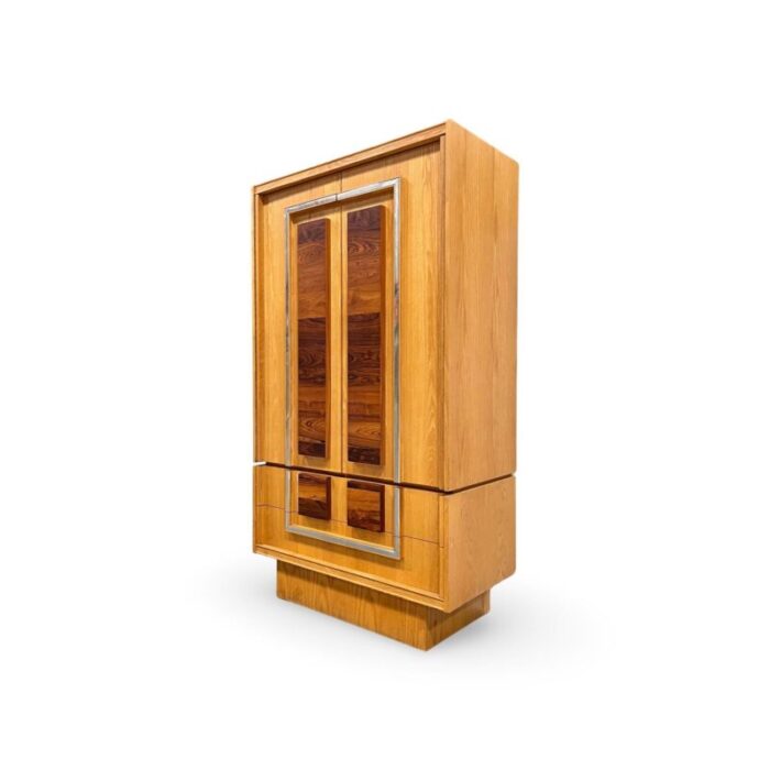 tobago furniture brutalist mid century modern armoire c 1970s 9069