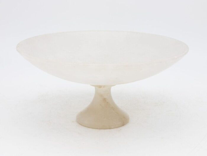 translucent neoclassical alabaster compote italian early 20th century 4391