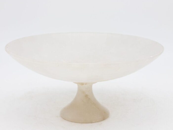 translucent neoclassical alabaster compote italian early 20th century 8006