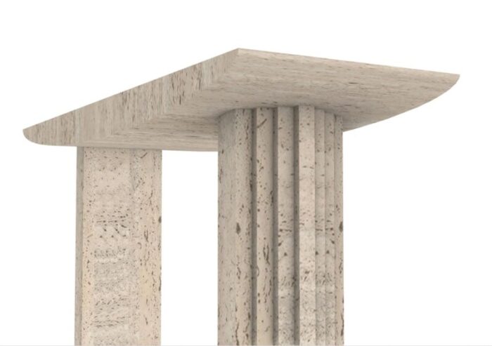 travertine console 07 master