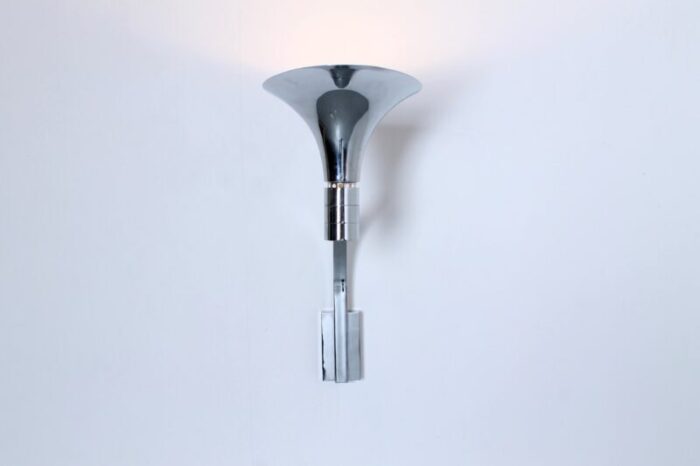 trumpet sconce lamp by albini helg piva for sirrah 1960s 15