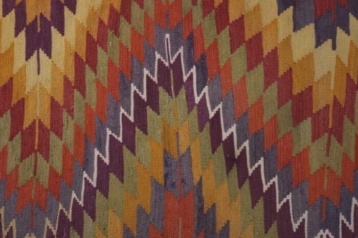 turkish geometric kilim runner stair carpet 27 x 207 8517