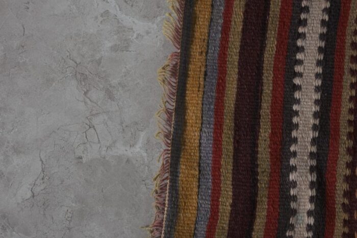 turkish kilim runner hand woven wool long runner 9692