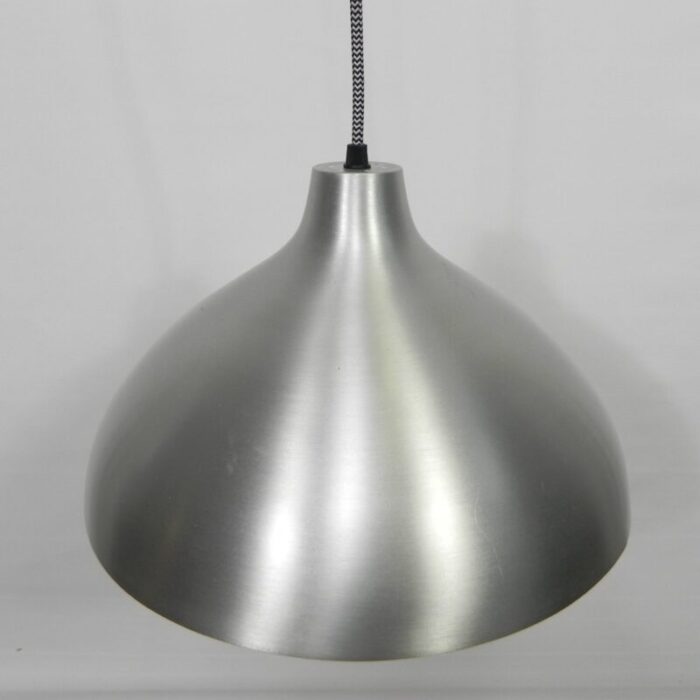 vintage aluminum shade hanging lamp 6