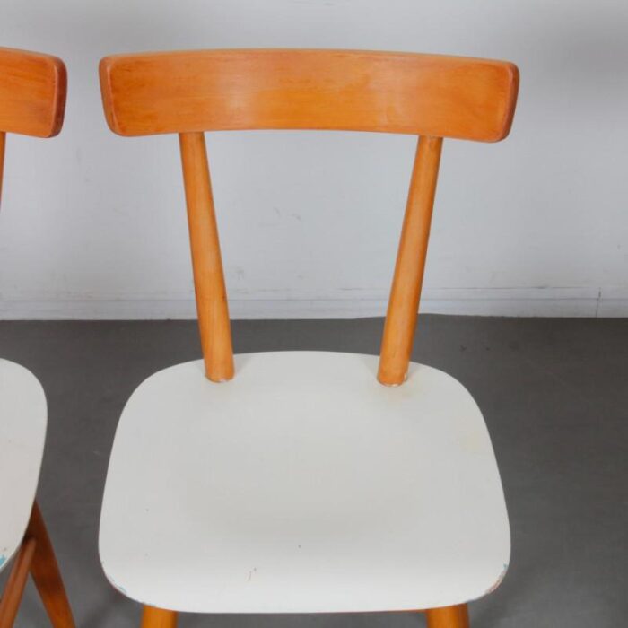 vintage chairs from ton 1960s set of 3 1448