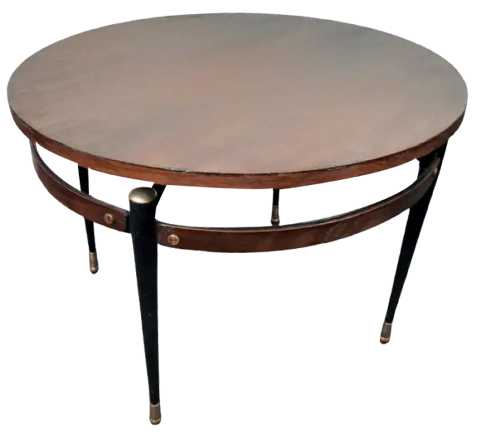 vintage coffee table from silvio cavatorta 1950s 0696