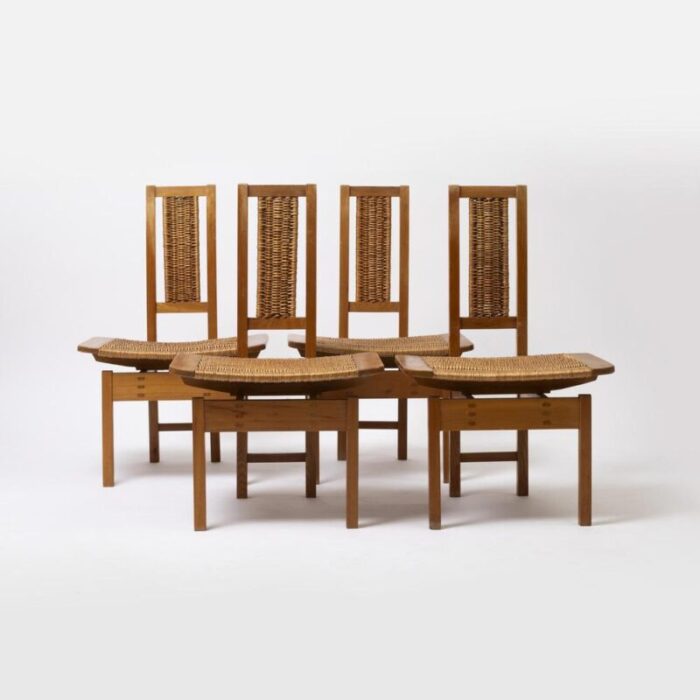 vintage czechoslovakian dining chairs from uluv 1960s set of 4 1882