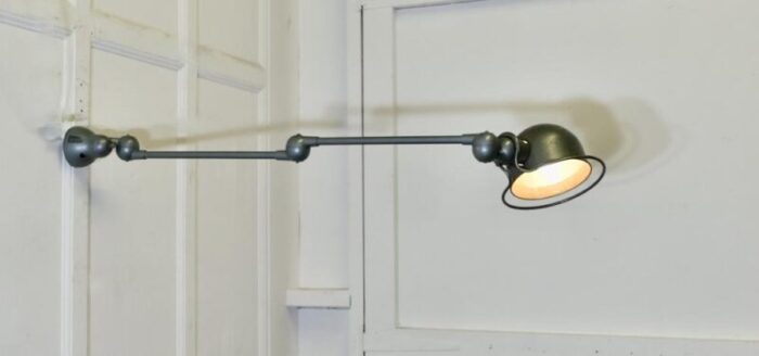 vintage french industrial articulated wall light 1950s 3342