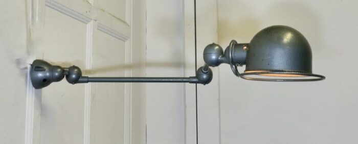 vintage french industrial articulated wall light 1950s 9056