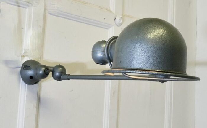 vintage french industrial articulated wall light 1950s 9626