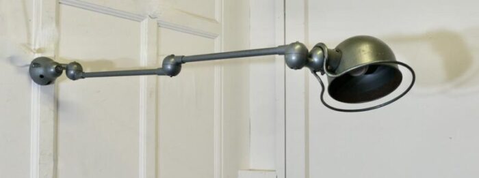 vintage french industrial articulated wall light 1950s 9703