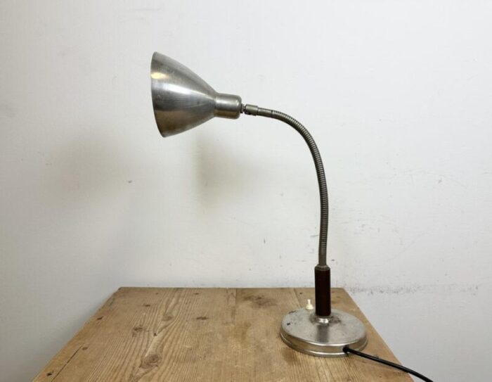 vintage gooseneck table lamp 1950s 3111