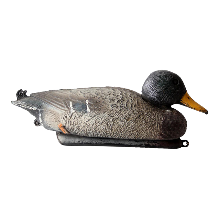 vintage italian brevettato mallard drake duck decoy 7143