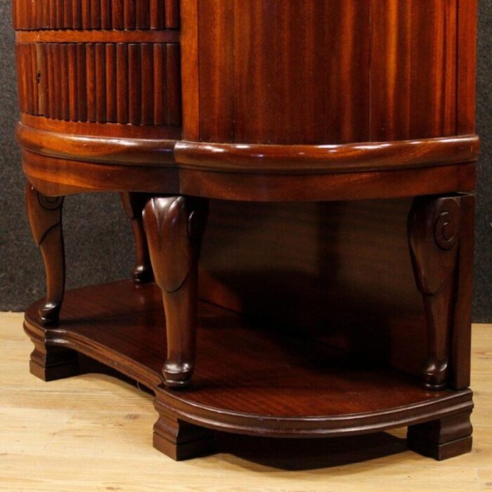 vintage mahogany commode 1930s 2272