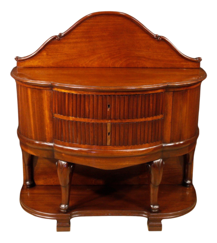 vintage mahogany commode 1930s 3805