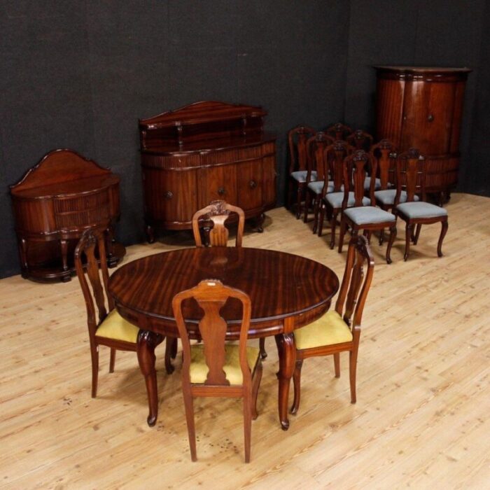 vintage mahogany commode 1930s 6564