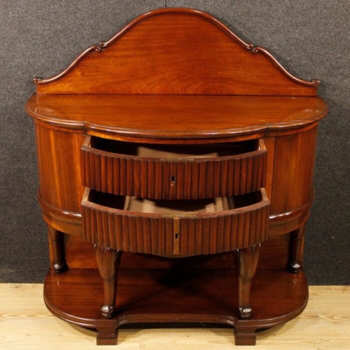 vintage mahogany commode 1930s 8608