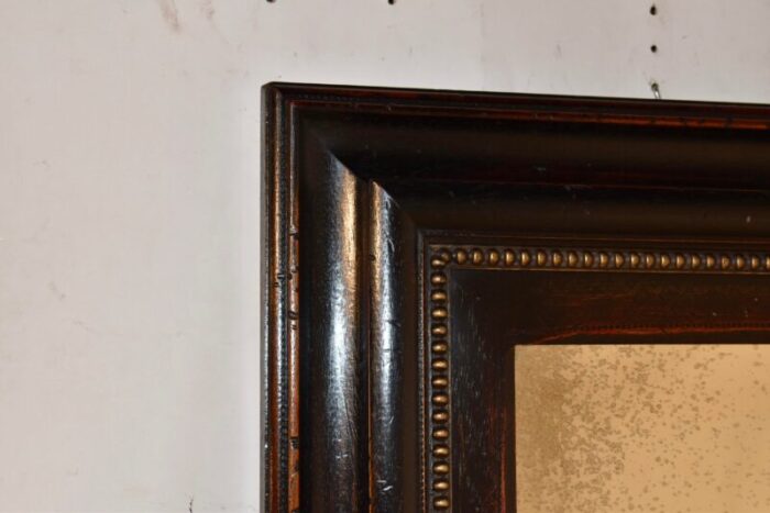 vintage mirror with wide molded frame 5164