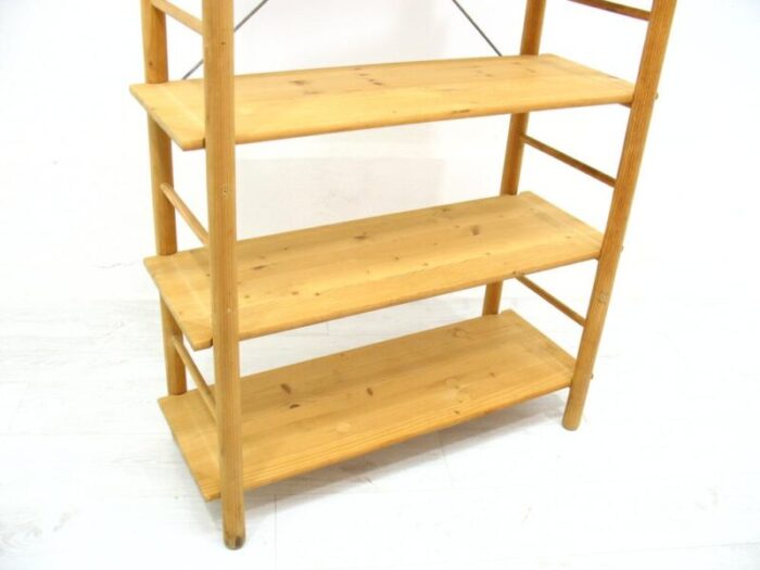 vintage pine bookcase 1980s 1446