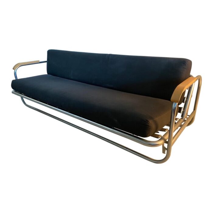 vintage sofa bed by alvar aalto 1940s 2566