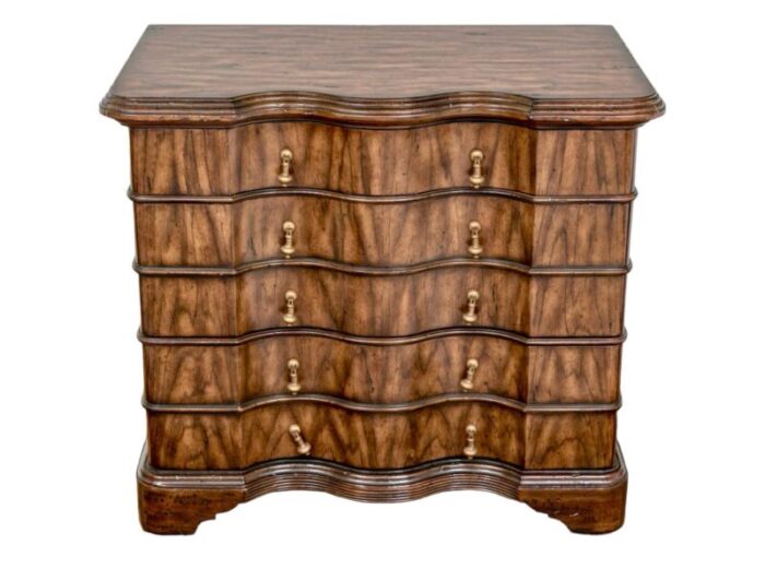 vintage theodore alexander chest of drawers nightstand side table 7337