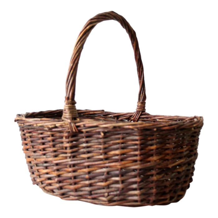 vintage wicker basket 1574