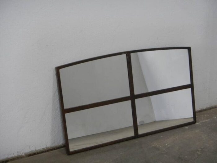 vintage window mirror 1950s 3092