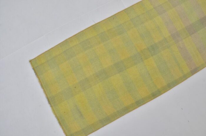 vintage yellow runner rug 1960 1782