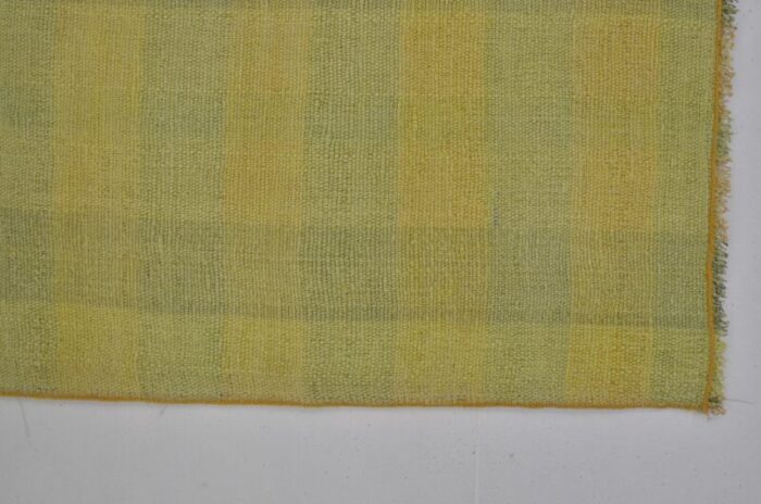 vintage yellow runner rug 1960 5263