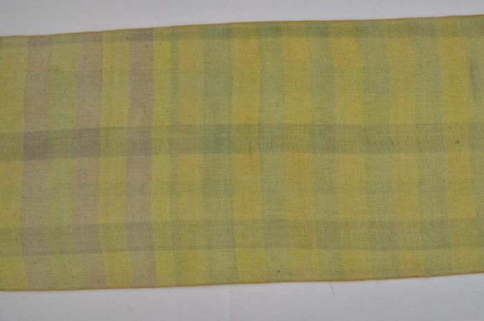 vintage yellow runner rug 1960 6903